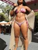 Ashanti in Bikini and Performing Live at Flamingo Las Vegas’ Go Pool Dayclub