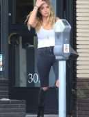Ashley Benson Leaving a Hair Salon in Beverly Hills