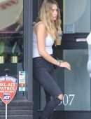 Ashley Benson Leaving a Hair Salon in Beverly Hills