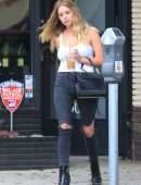 Ashley Benson Leaving a Hair Salon in Beverly Hills