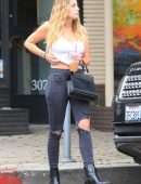 Ashley Benson Leaving a Hair Salon in Beverly Hills