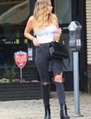 Ashley Benson Leaving a Hair Salon in Beverly Hills
