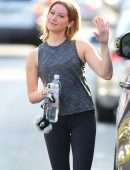 Ashley Tisdale Wraps up a Workout in Studio City