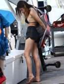 Bella Thorne Riding a Jetski in Miami