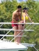 Britney Spears Booty in Bikini on a Yacht in Miami