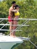 Britney Spears Booty in Bikini on a Yacht in Miami