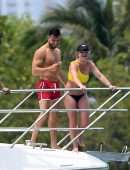 Britney Spears Booty in Bikini on a Yacht in Miami