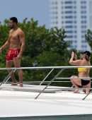 Britney Spears Booty in Bikini on a Yacht in Miami