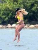 Britney Spears Booty in Bikini on a Yacht in Miami