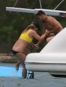 Britney Spears Booty in Bikini on a Yacht in Miami
