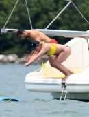 Britney Spears Booty in Bikini on a Yacht in Miami