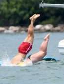 Britney Spears Booty in Bikini on a Yacht in Miami