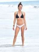 Brooke Burke Booty in Bikini at the Beach in Malibu