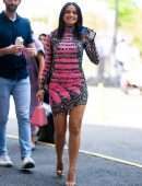 Camila Mendes Outside POPSUGAR Play/Ground 2019 in NYC
