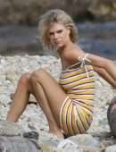 Charlotte McKinney Wardrobe Malfunction at a Beach in Los Angeles
