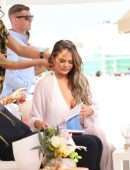 Chrissy Teigen at Spotify’s Cannes Lions Event 2019