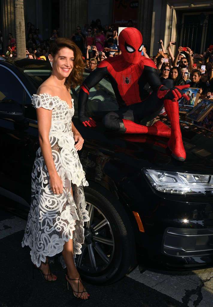Cobie Smulders at the Premiere of "Spider-Man Far From Home" in Hollywood