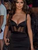 Demi Rose Mawby at Tao Restaurant in Los Angeles