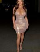 Demi Rose Mawby Booty, Out at STK in London