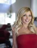 Donna D'Errico at Home Photoshoot in Los Angeles