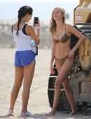 Elizabeth Turner for Bikini Photoshoot at the Beach in Los Angeles