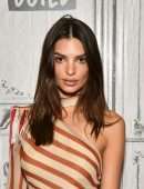 Emily Ratajkowski Leggy at Build Series in NYC