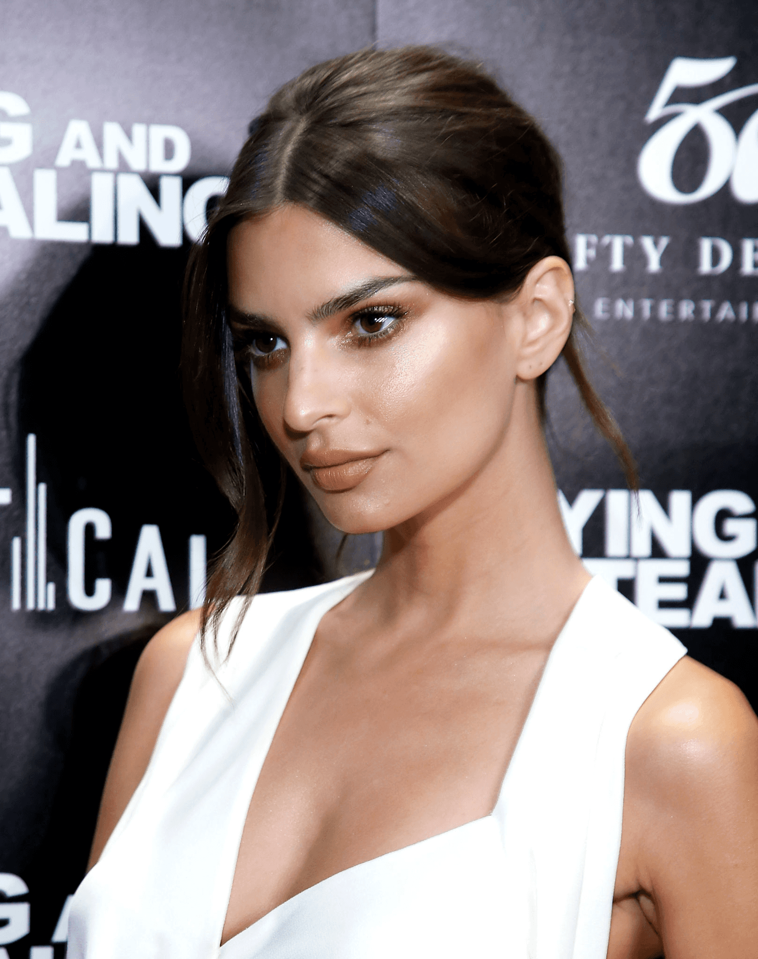 Emily Ratajkowski at the Screening of "Lying And Stealing" in New York