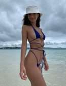 Emily Ratajkowski for Bikini Photoshoot at Beach
