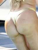 Farrah Abraham Booty in Bikini Photoshoot at a Pool in Los Angeles