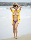 Farrah Abraham in Bikini at the Beach in LA