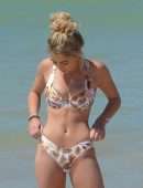 Georgia Harrison in Bikini at a Beach in Portugal