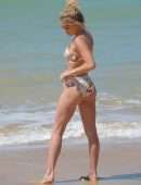 Georgia Harrison in Bikini at a Beach in Portugal