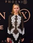 Halston Sage at the Premiere of "Dark Phoenix" in Hollywood