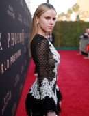 Halston Sage at the Premiere of "Dark Phoenix" in Hollywood