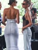 Irina Shayk and Stella Maxwell Out in Florence
