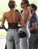 Irina Shayk and Stella Maxwell Out in Florence