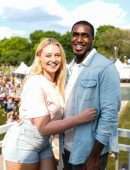 Iskra Lawrence at American Eagle at NYC’s Governors Ball 2019