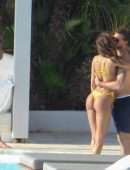 Izabel Goulart Booty in Thong Bikini in Mykonos