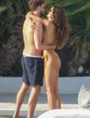Izabel Goulart Booty in Thong Bikini in Mykonos