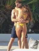 Izabel Goulart Booty in Thong Bikini in Mykonos