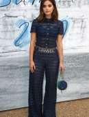 Jenna Coleman in See-Through at The Summer Party 2019 Presented By Serpentine in London