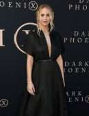 Jennifer Lawrence Braless at the Premiere of “Dark Phoenix” in Hollywood