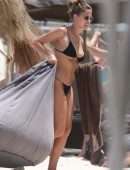 Kara Del Toro in Bikini at a Beach in Tulum