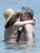 Katharine McPhee in Bikini at Beach in Mykonos, Greece