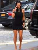 Kim Kardashian Braless at Ray’s Candy Store in New York