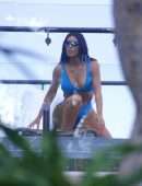 Kim Kardashian on Vacation with Family in Costa Rica