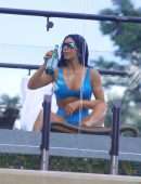Kim Kardashian on Vacation with Family in Costa Rica
