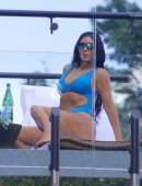 Kim Kardashian on Vacation with Family in Costa Rica