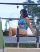 Kim Kardashian on Vacation with Family in Costa Rica