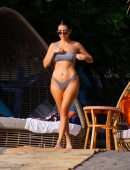 Kourtney Kardashian in Bikini at Beach in Costa Rica